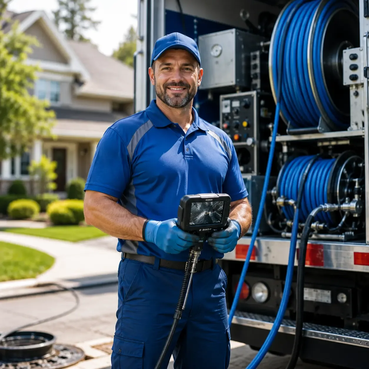 Local outdoor drain cleaning specialists in Allendale, MI